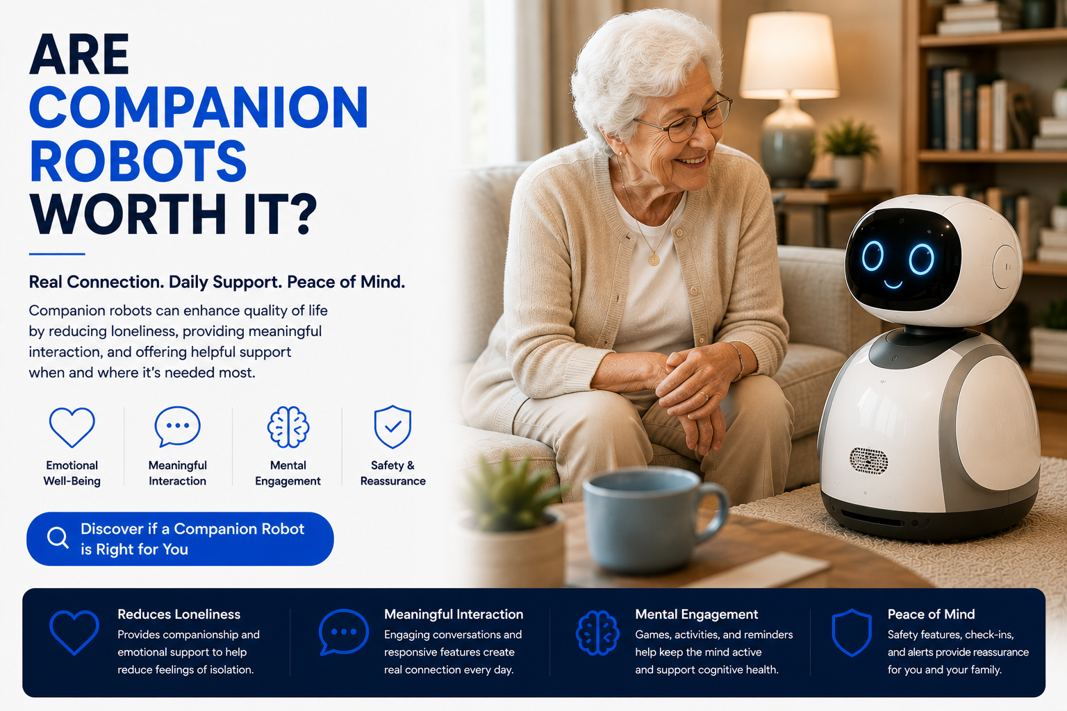 Are companion robots worth it for seniors families and daily companionship