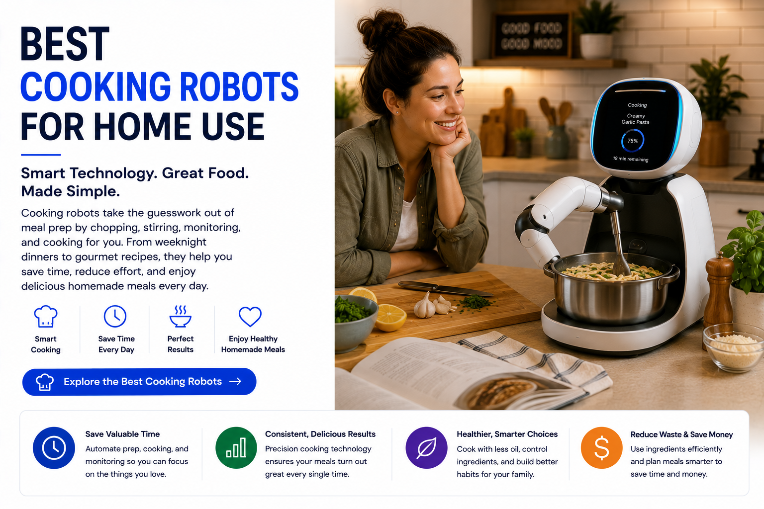 Best cooking robots for home use