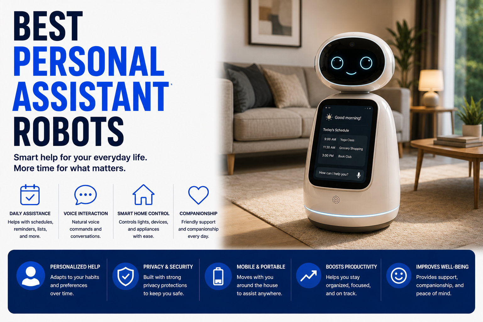 Best Personal Assistant Robots