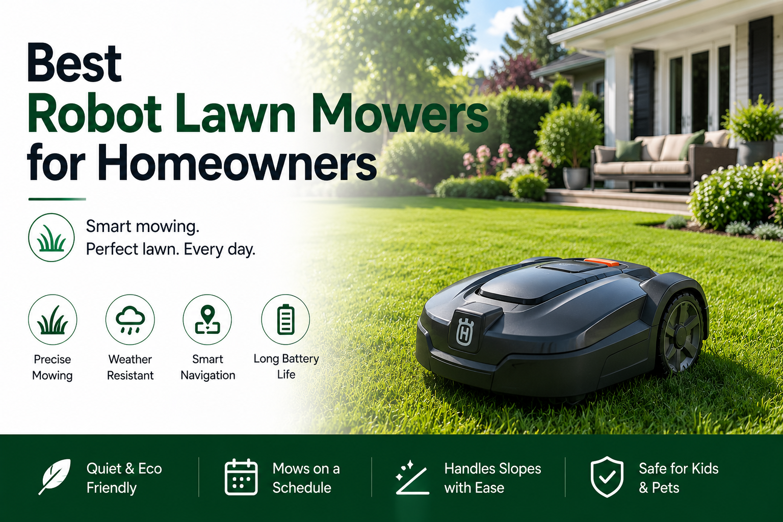 Best Robot Lawn Mowers for Homeowners