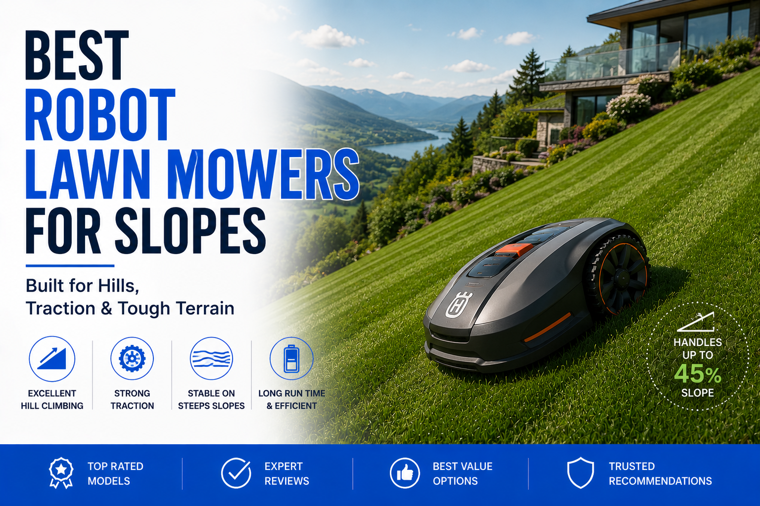 Best Robot Lawn Mowers for Slopes