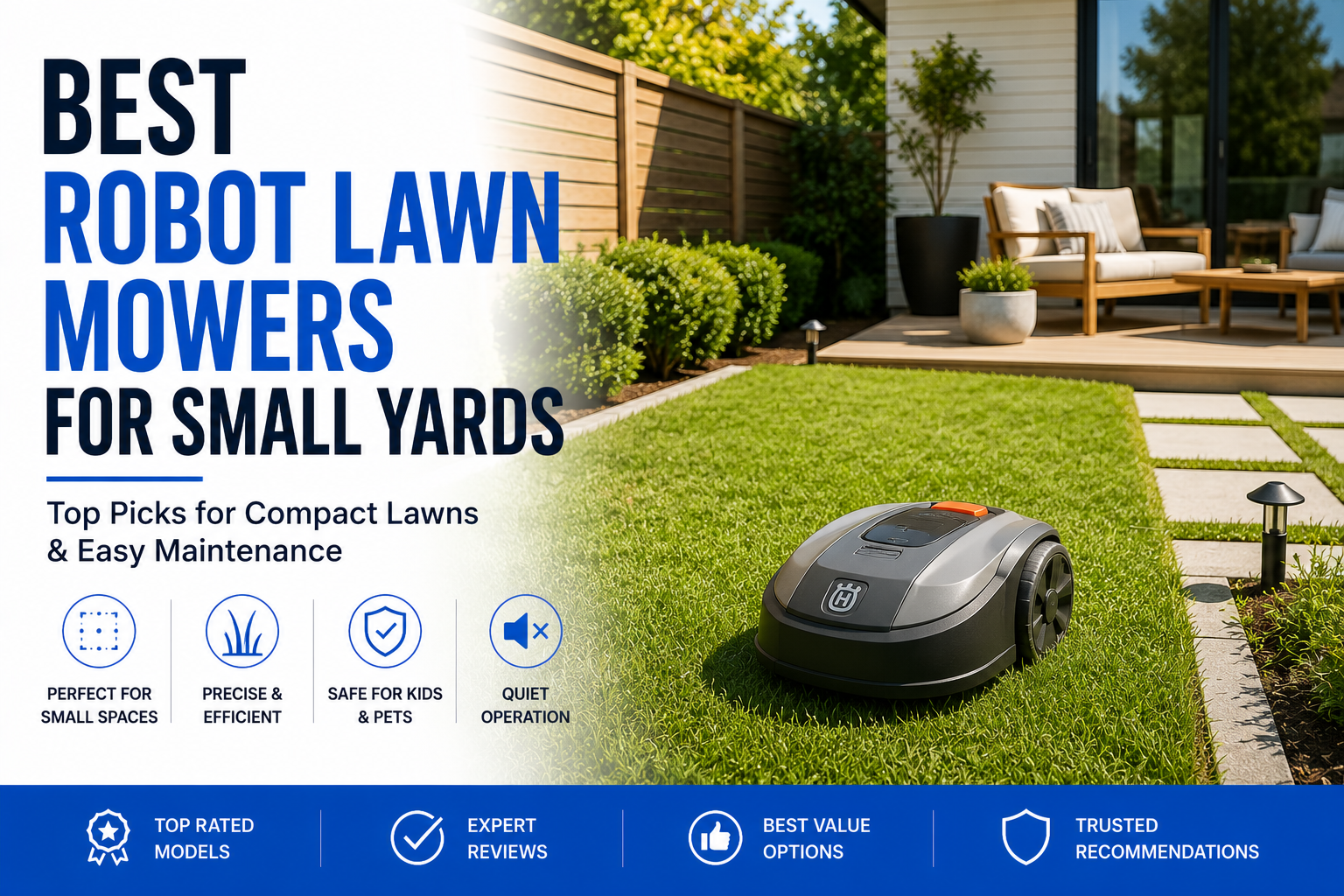 Best Robot Lawn Mowers for Small Yards