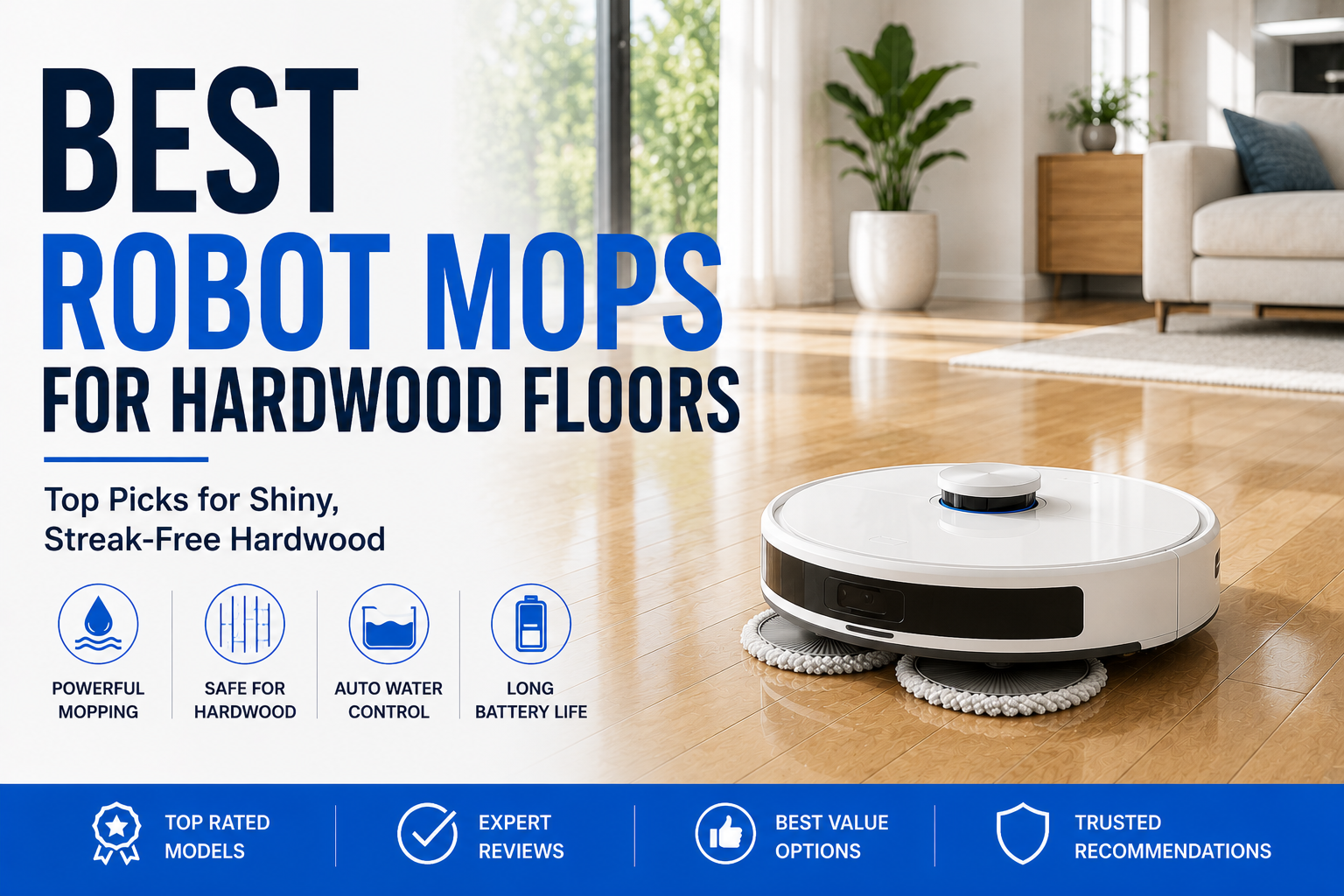 Best Robot Mops for Hardwood Floors