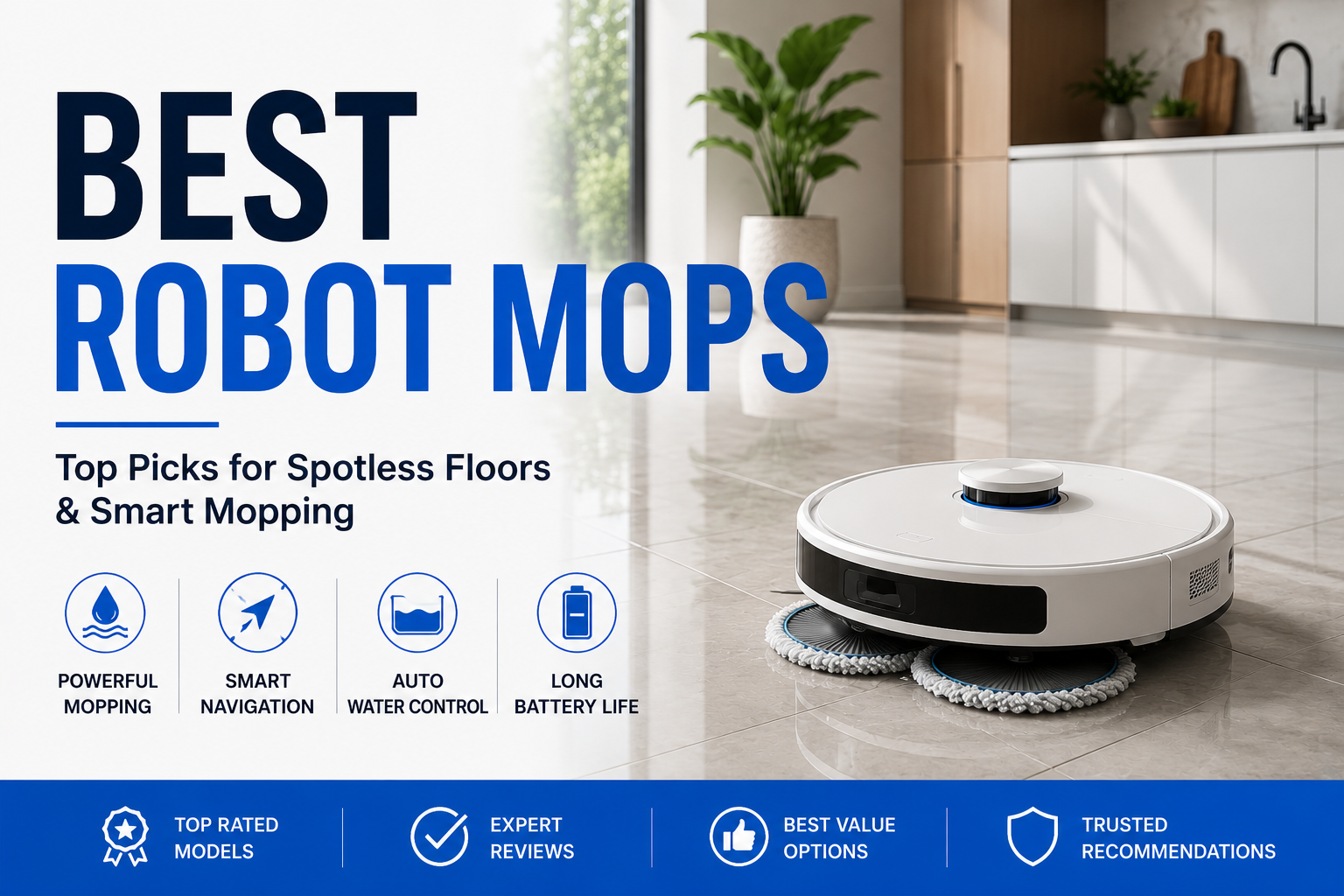 Best Robot Mops Reviews and Buying Guide