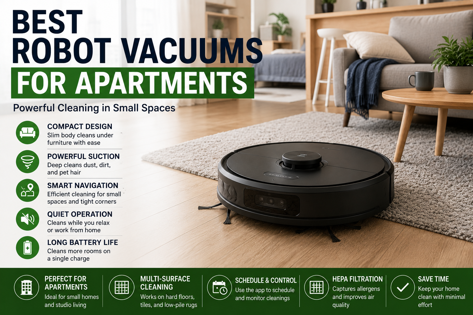 Best Robot Vacuums for Apartments