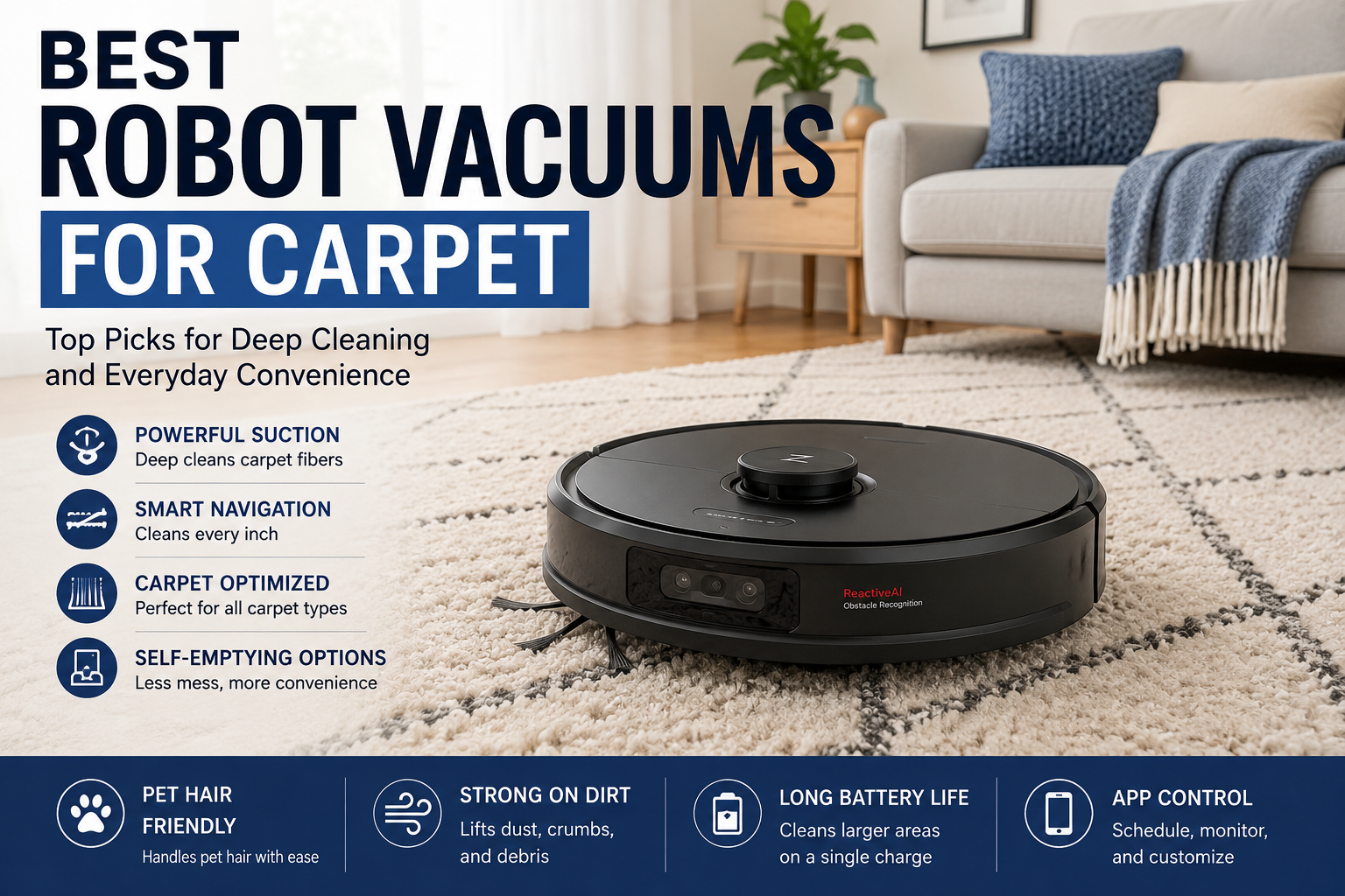 Best Robot Vacuums for Carpet