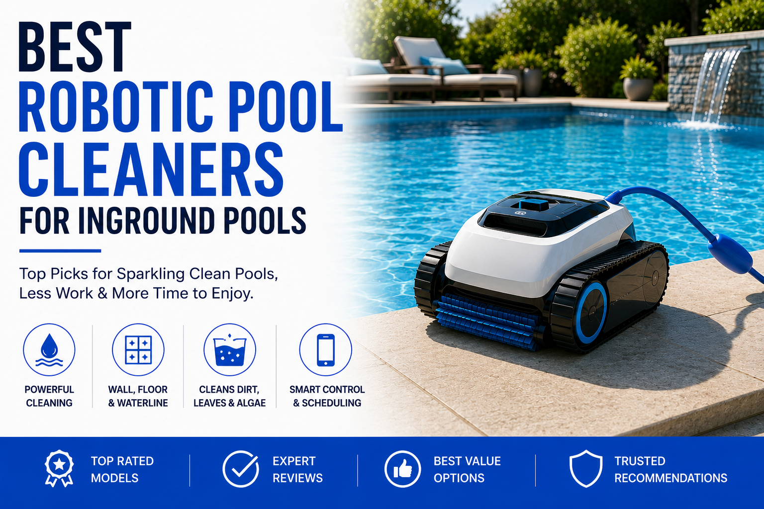Best Robotic Pool Cleaners for Inground Pools