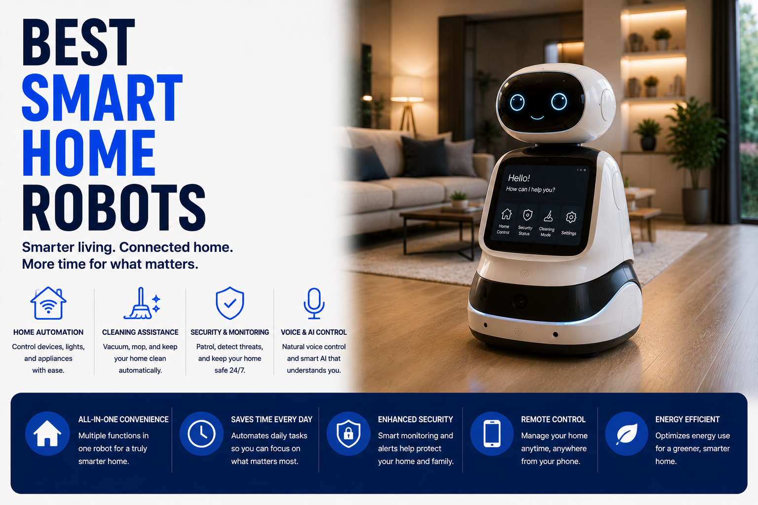 Best Smart Home Robots