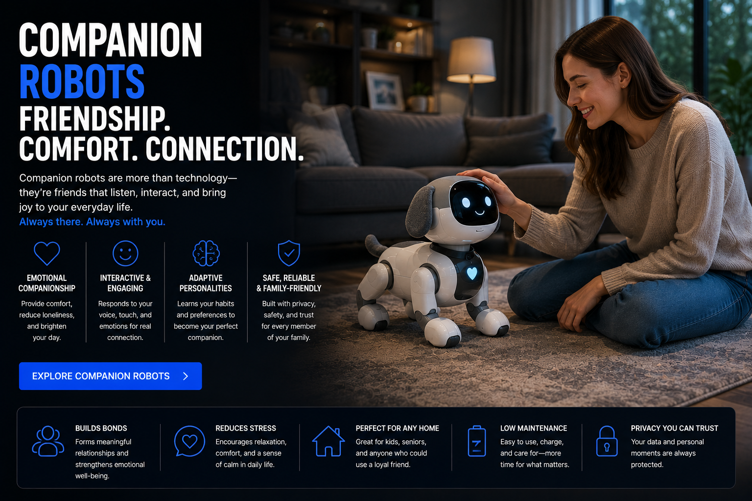 Companion robots reviews and buying guide