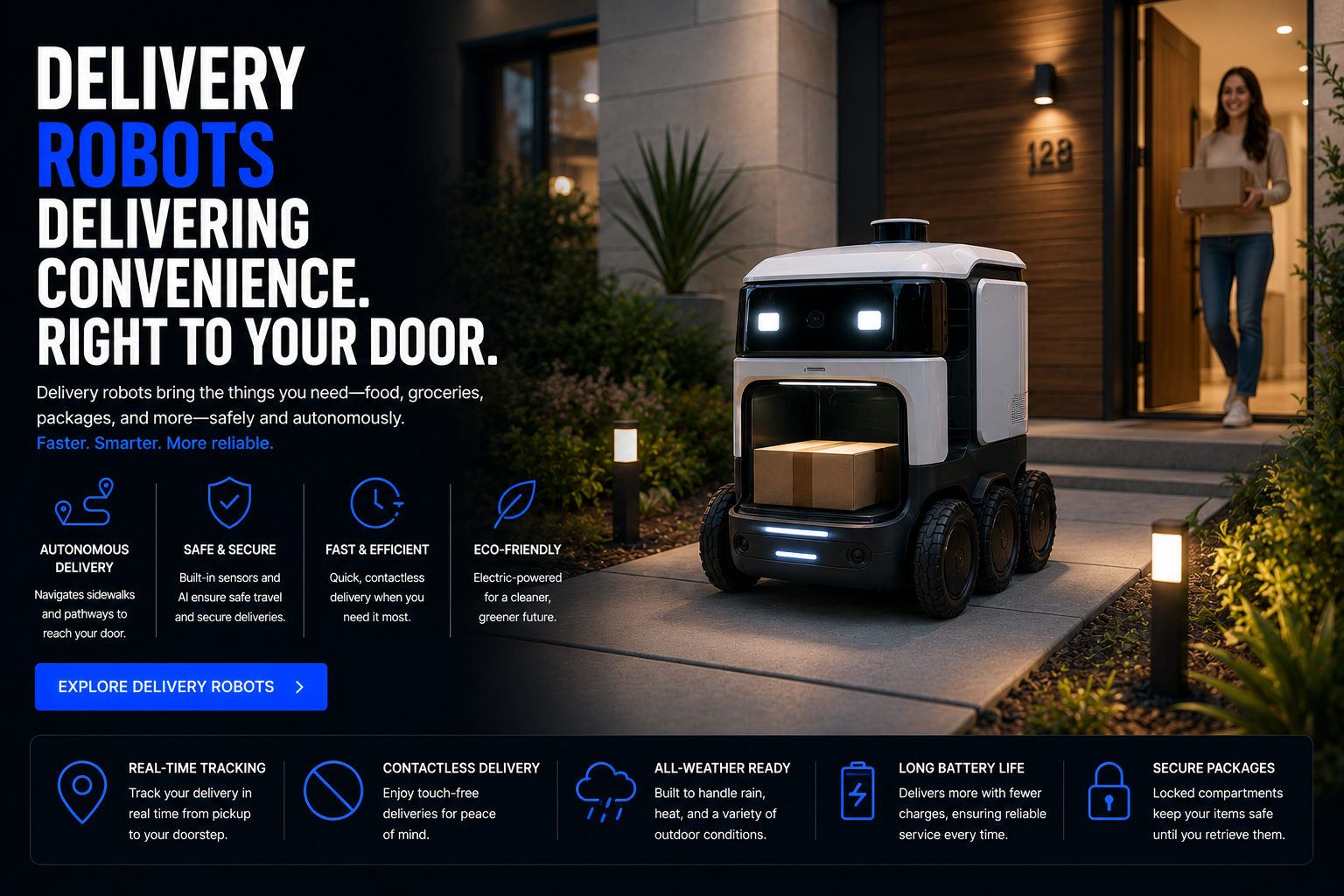 Delivery robots reviews and buying guide