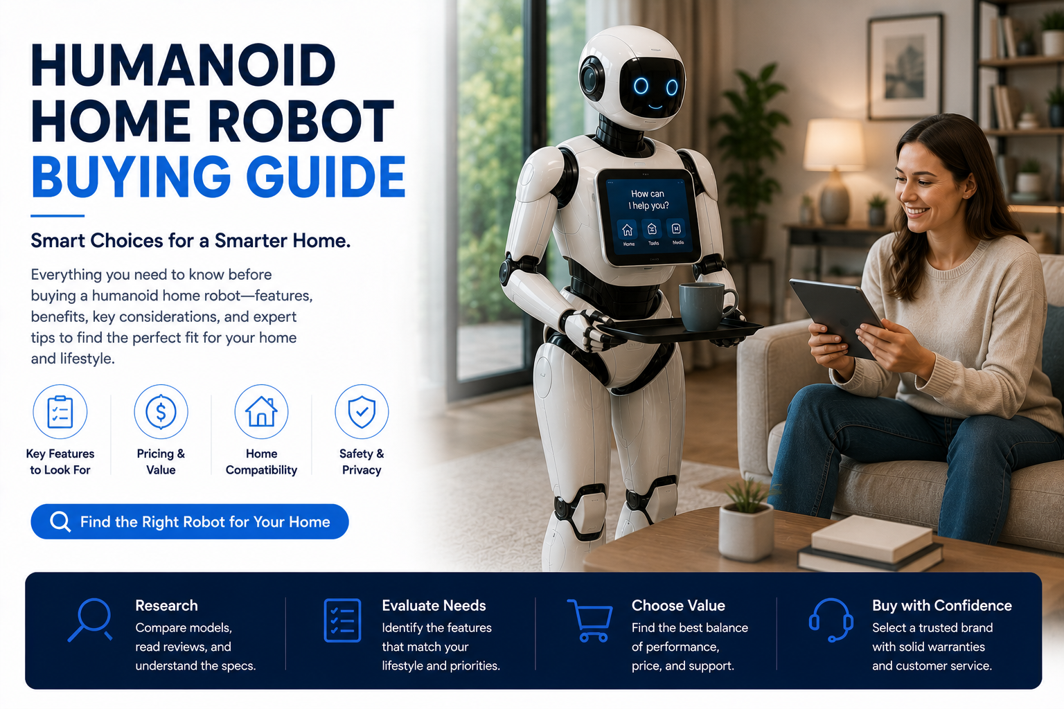 Humanoid Home Robot Buying Guide