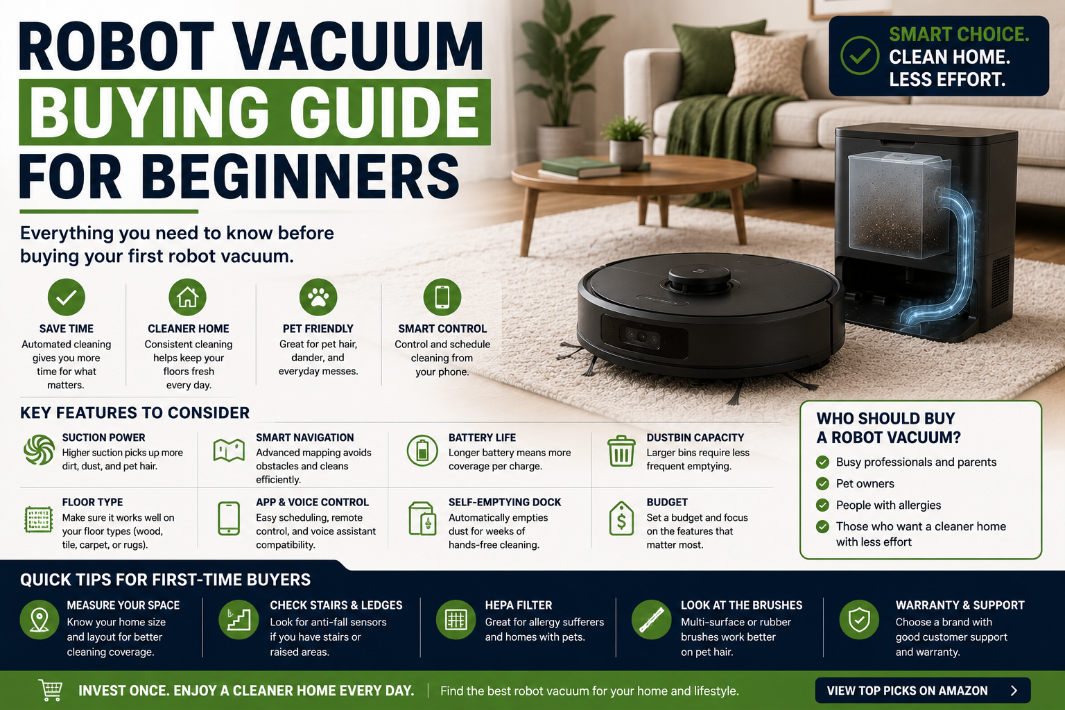 Robot Vacuum Buying Guide for Beginners