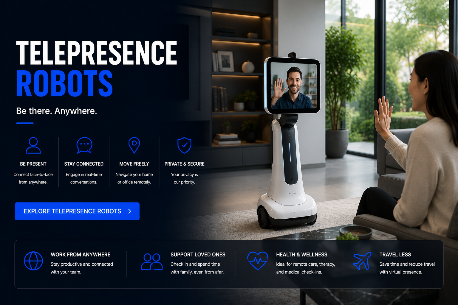 Telepresence robots reviews and buying guide
