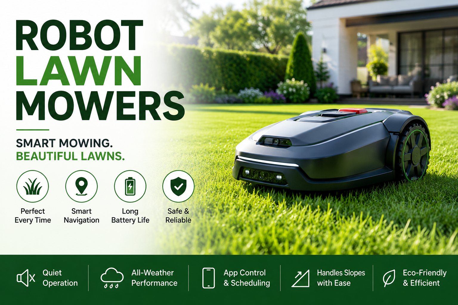 Robot lawn mowers reviews and buying guide